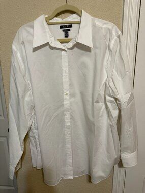 Chaps No Iron Long Sleeve Blouse